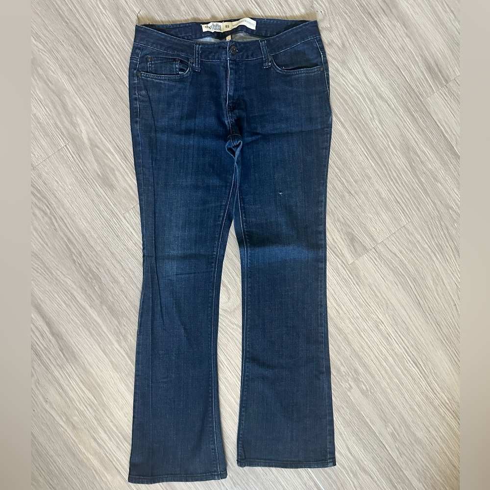 Dark Blue Boot Cut Jeans